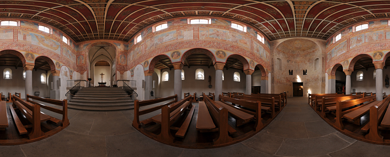 Kirche St. Georg auf der Insel Reichenau im Bodensee