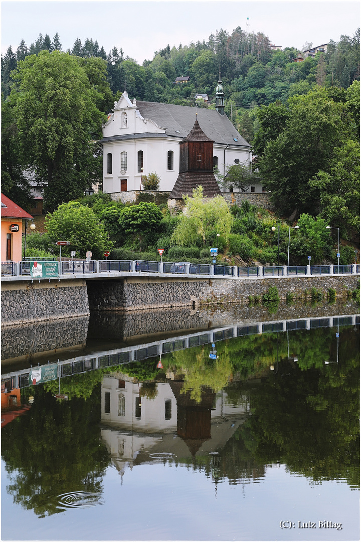 Kirche St. Jakobus der Ältere in Železný Brod (Tschechien)