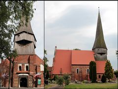 Kirche St. Maria Himmelfahrt in Konczewice (früher Kunzendorf) bei Marienburg