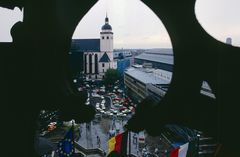 Kirche St. Mariä Himmelfahrt, Bahnhofsvorplatz (Querformat)