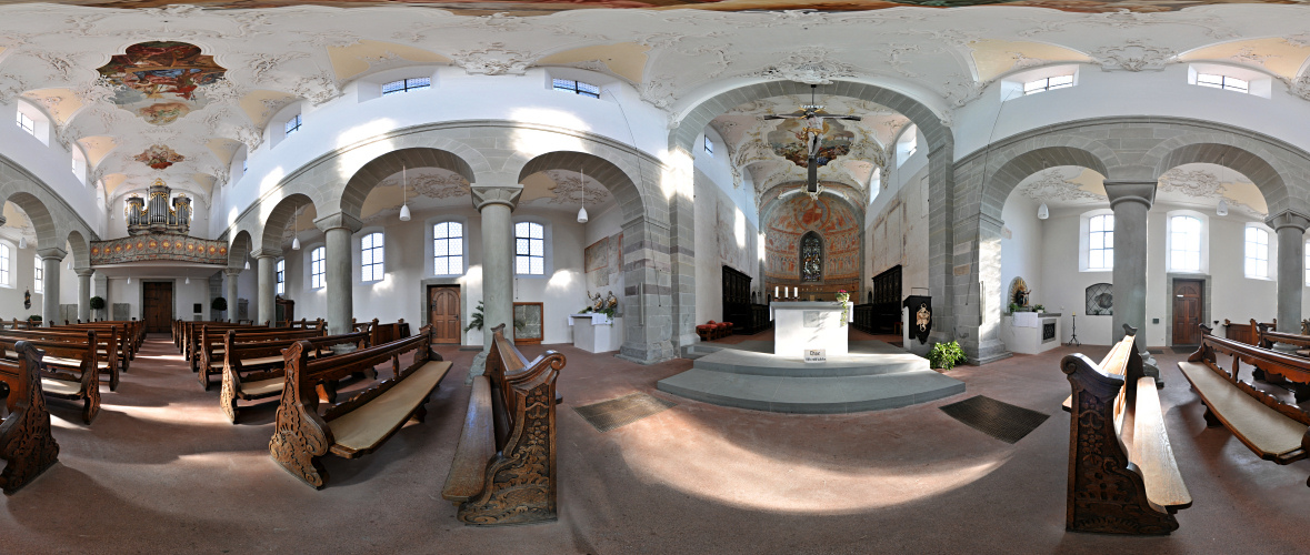 Kirche St. Peter und Paul  auf der Insel Reichenau im Bodensee