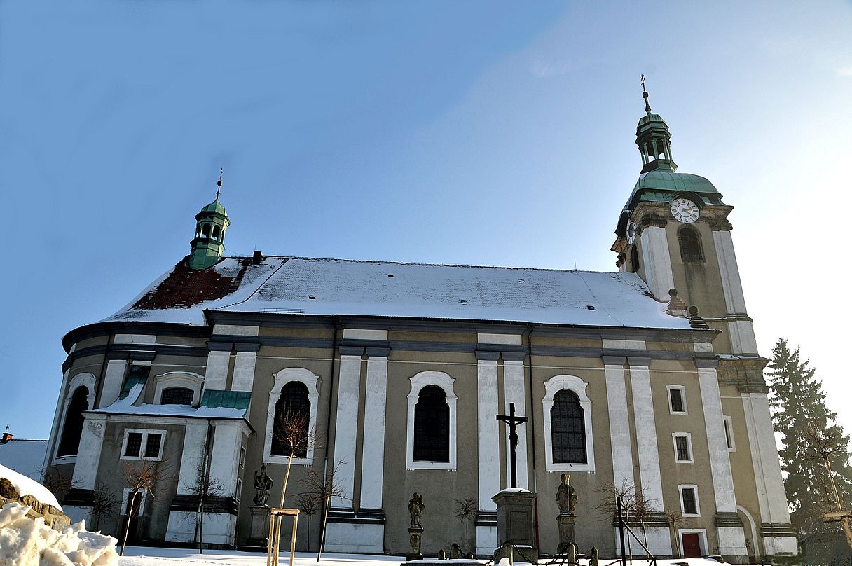 Kirche St. Wenzel in Sluknov