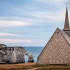 Kirche über Etretat