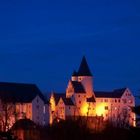 Kirche und Burg in Schwarzenberg