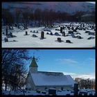 Kirche und Friedhof Hammerfest
