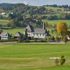 Kirche und Pfarrhaus in Ibach