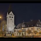 Kirche und Rathaus in Wiehl