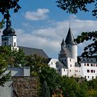 Kirche und Schloss in Schwarzenberg  