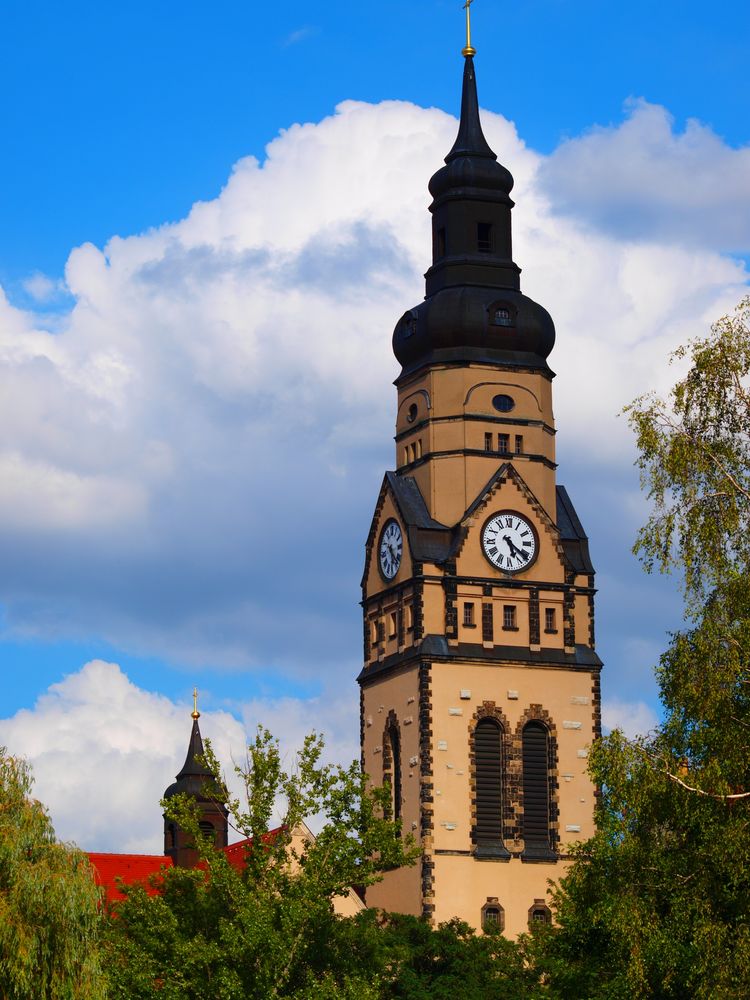 Kirche vom boot aus fotografiert