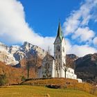 Kirche von Dreznica (Soca-Tal Slowenien)