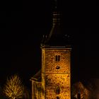 Kirche von Edermünde-Besse bei Nacht