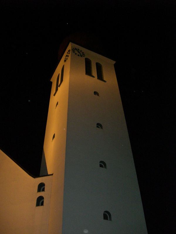 Kirche von einem Ort zwischen Lindau und Friedrichshafen