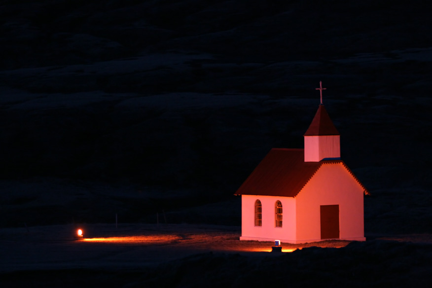 Kirche von Eiriksstaðir (Ostisland)