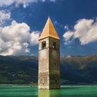 Kirche von Graun - Reschensee Italien