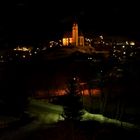 Kirche von Heiligenblut bei Nacht