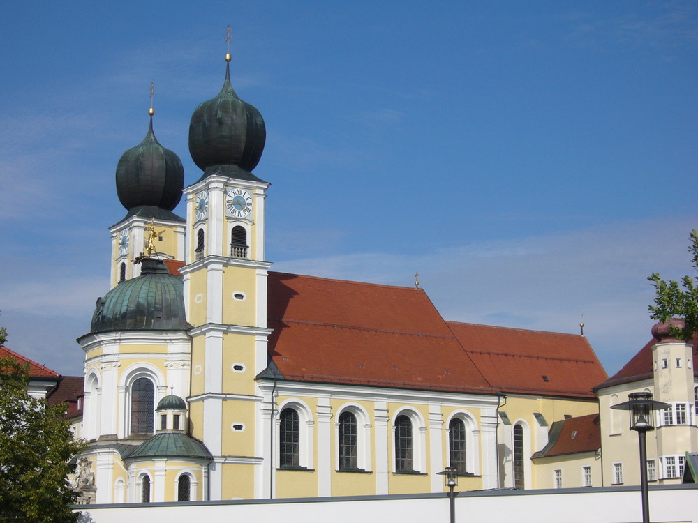 Kirche von Kloster in Metten