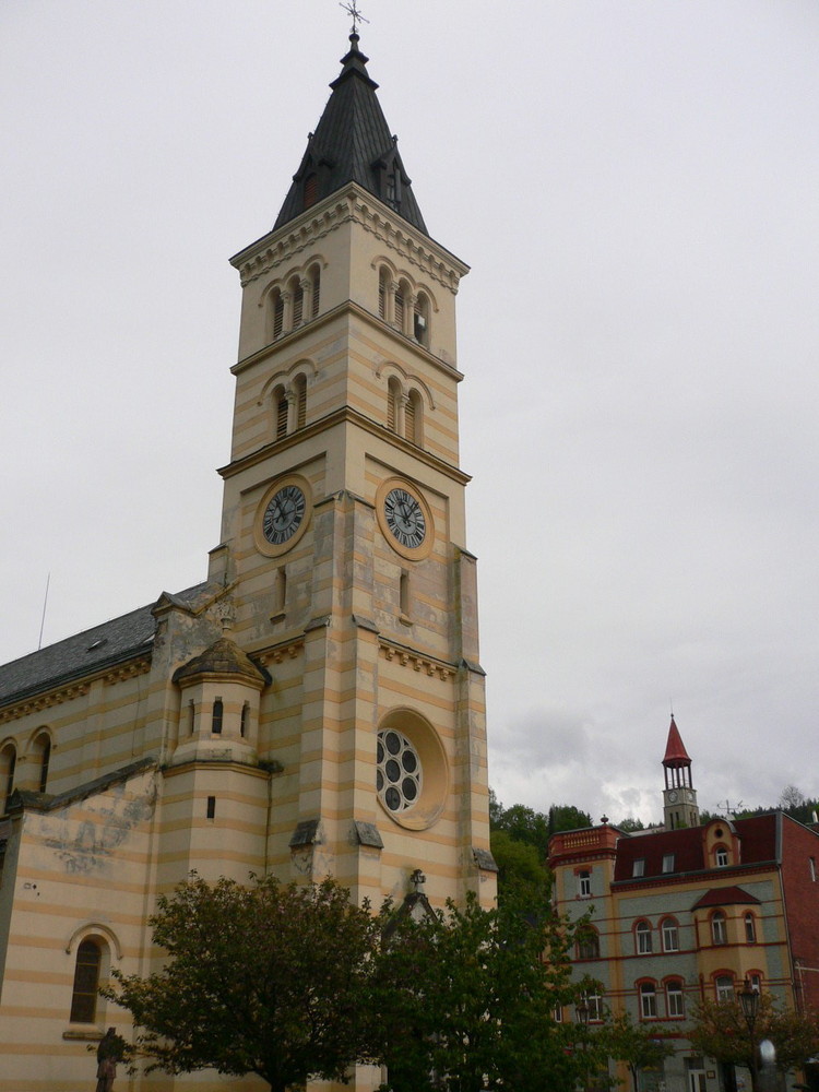 Kirche von Kraslice (Graslitz)
