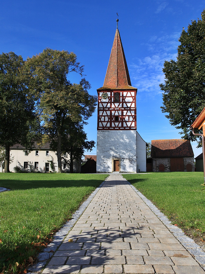 Kirche von Krassolzheim Mfr.