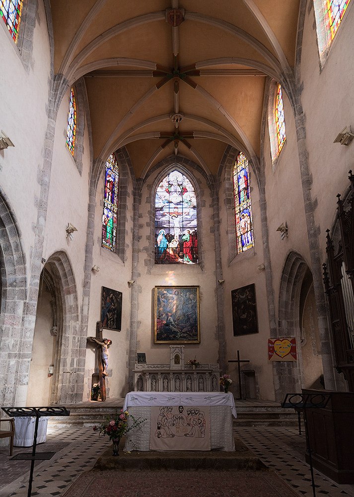 Kirche von La Bussière