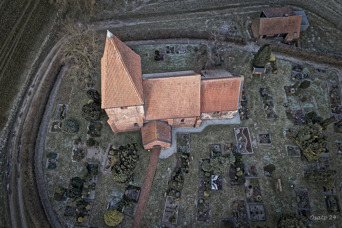 Kirche von oben...