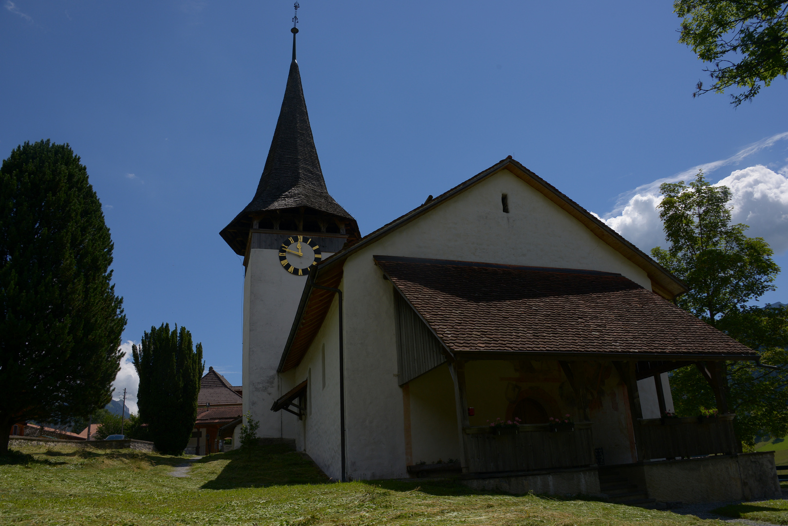 Kirche von Oberwil Simmenthal