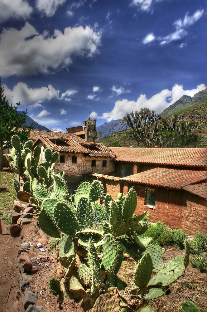 Kirche von Pisac, Urubambatal, Peru II