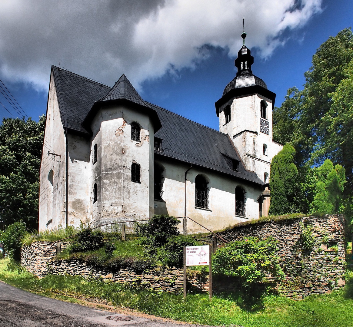 Kirche von Podhradi (Neuberg)