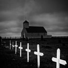 Kirche von Árnes I in den Westfjorden, Island 2014