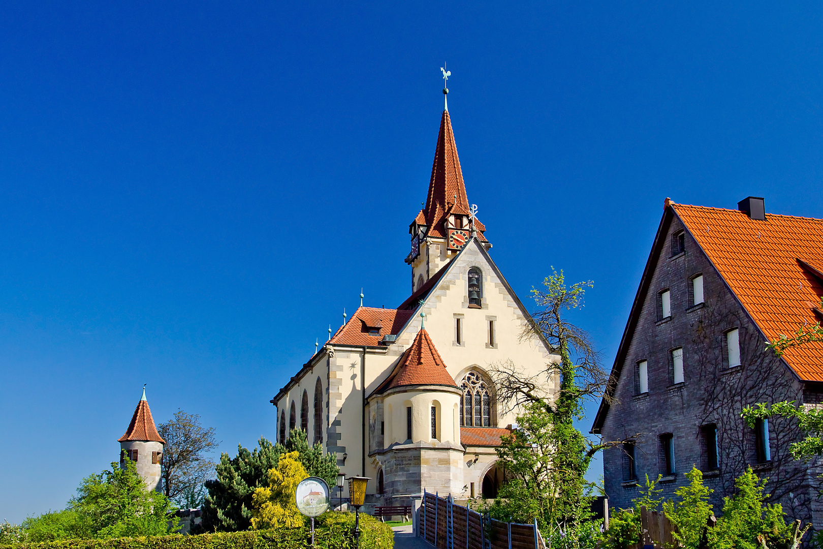 Kirche von Schönberg im Nürnberger Land