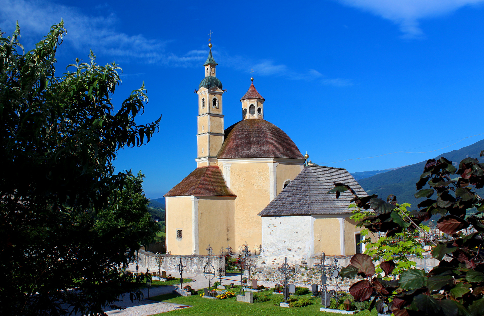 Kirche von St. Andrä bei Brixen