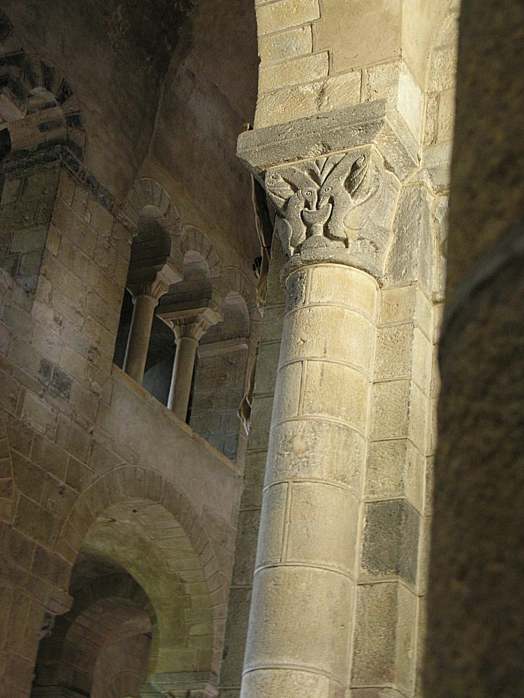 Kirche von St-Saturnin 1, Auvergne, Frankreich