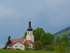 Kirche von Steinbühl, Frühlingsatmosphäre, reload