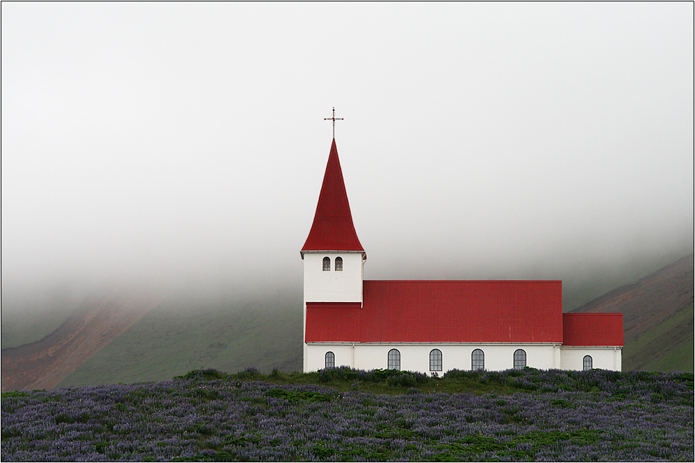 kirche von vik i myrdal