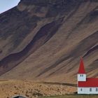 Kirche von Vik, südlichster Ort von Island
