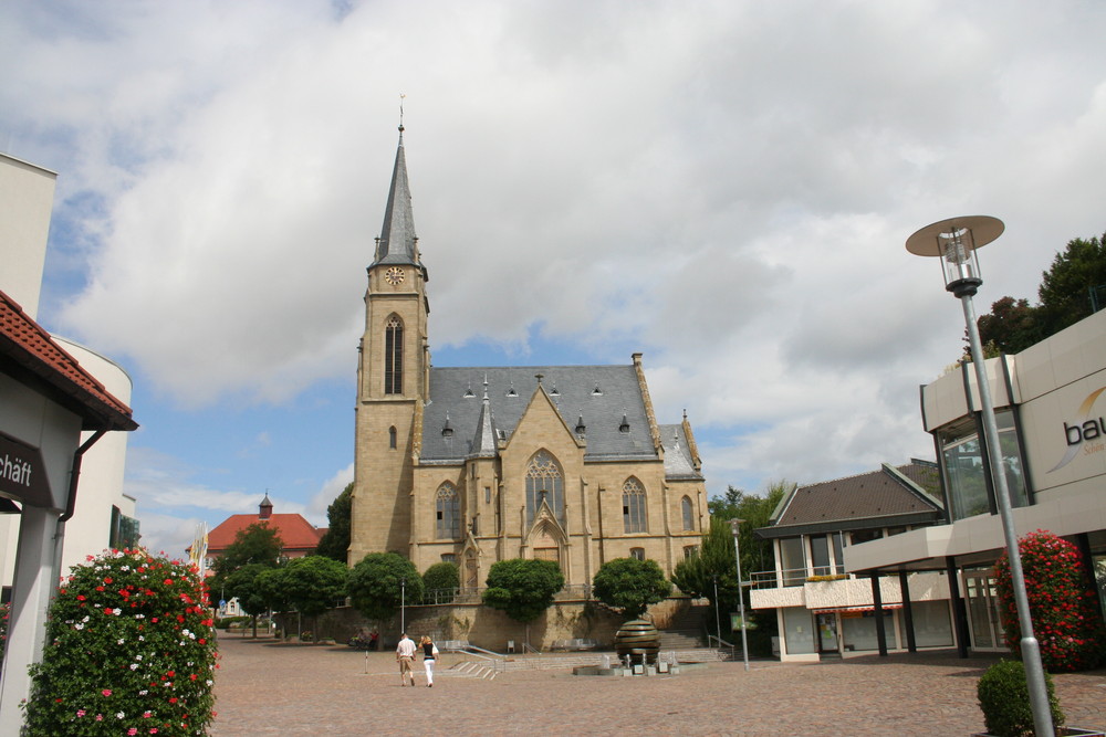 Kirche vor dem Marktplatz