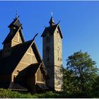 Kirche Wang und Schneekoppe am 03.10.2013 gegen 15:30 Uhr