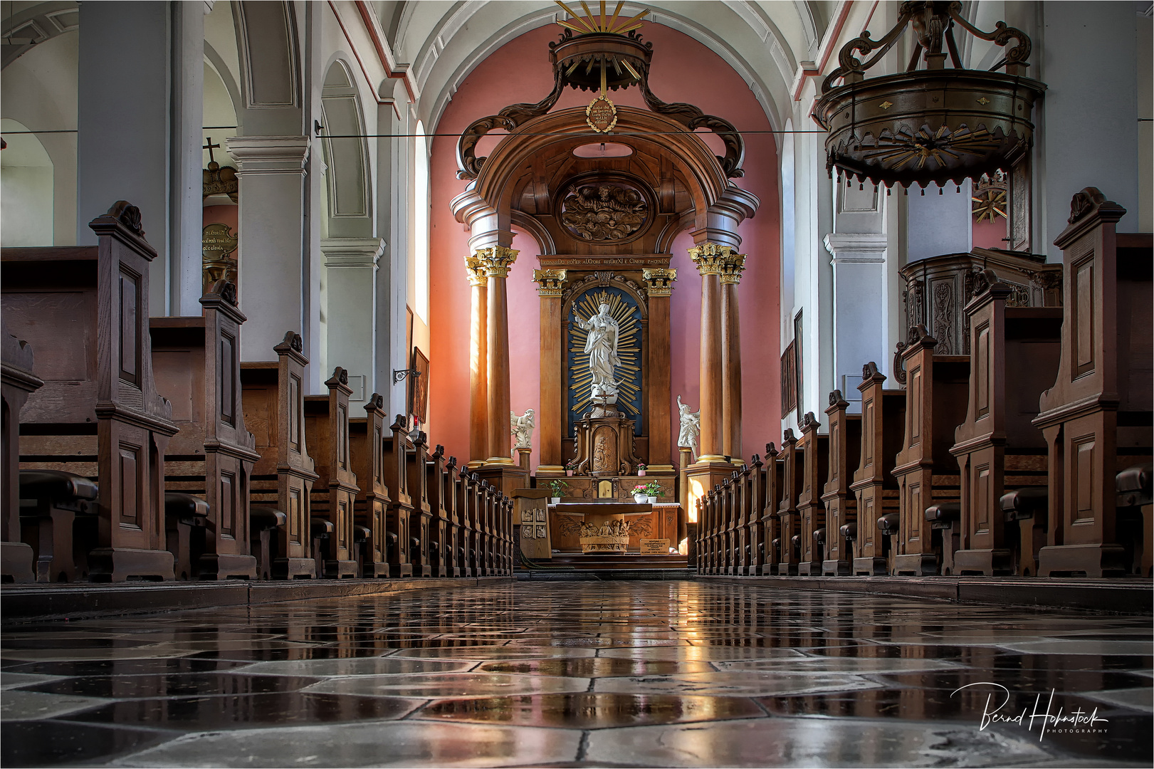 Kirche zur Unbefleckten Empfängnis in Eupen ...