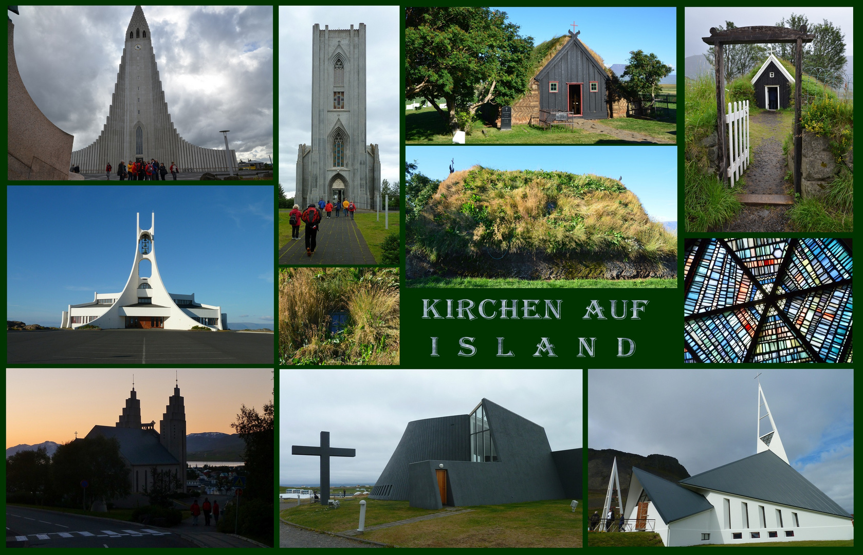 Kirchen auf Island