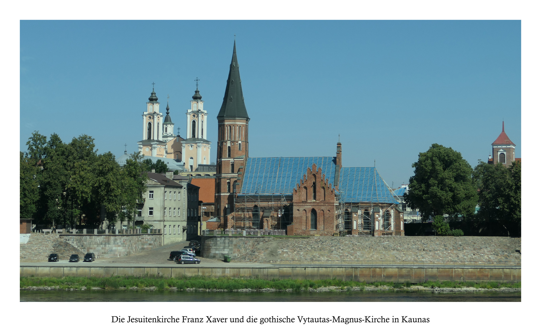 Kirchen in Kaunas an der Memel