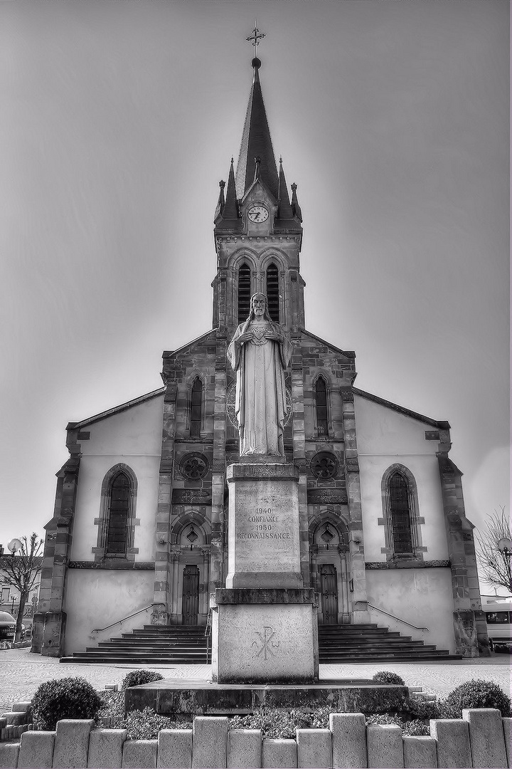 Kirchen unserer Region: Kirche Stiring Wendel ( France )