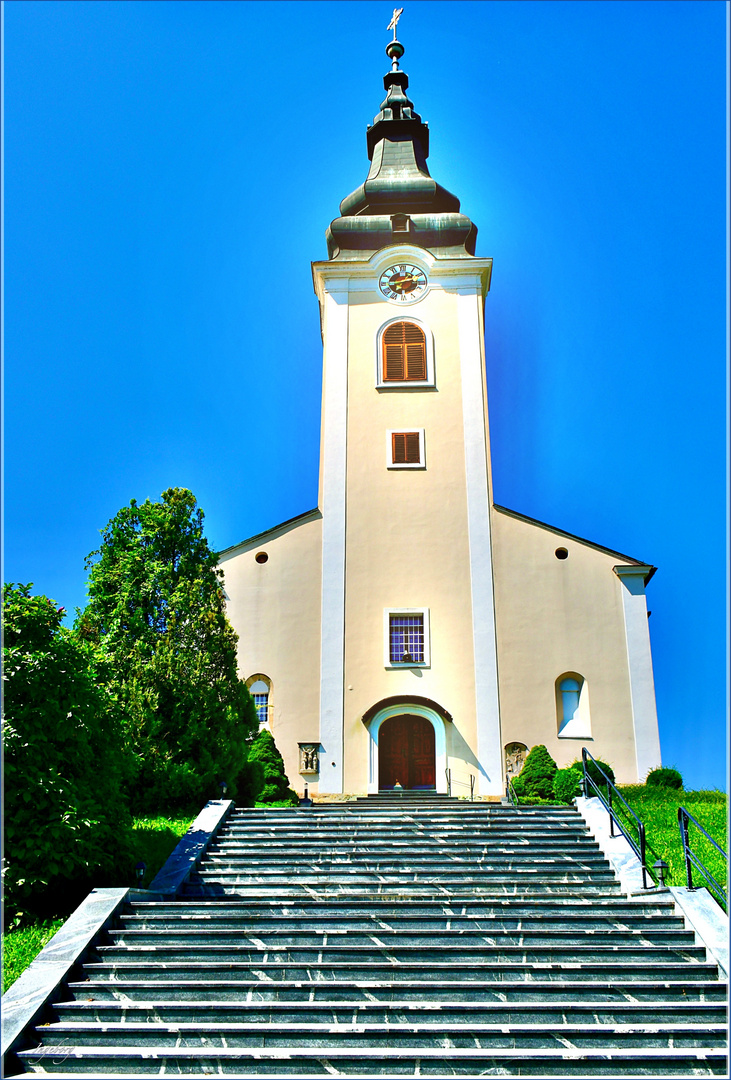 Kirchenaufgang