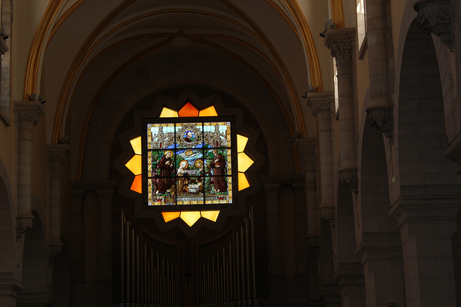 Kirchenbild in der Geburtskirche