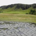 "Kirchenboden" genannte Basaltsäulen in "Klaustur",Südisland ...