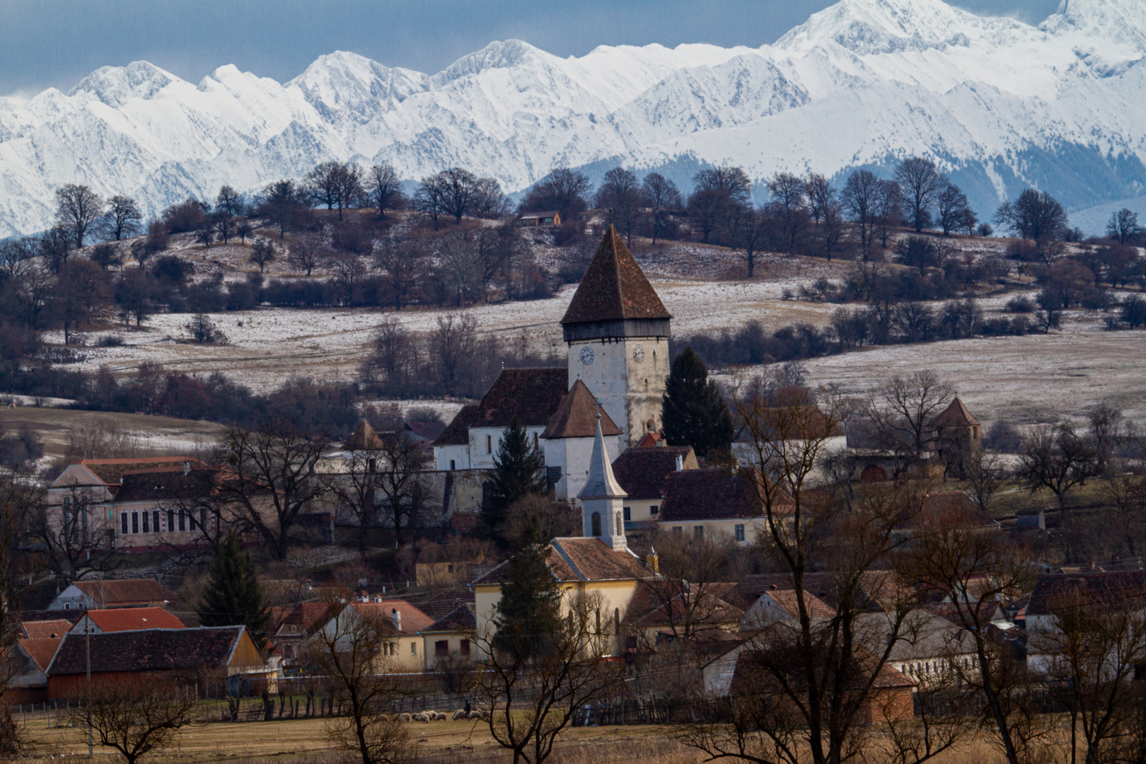 Kirchenburg Hosman