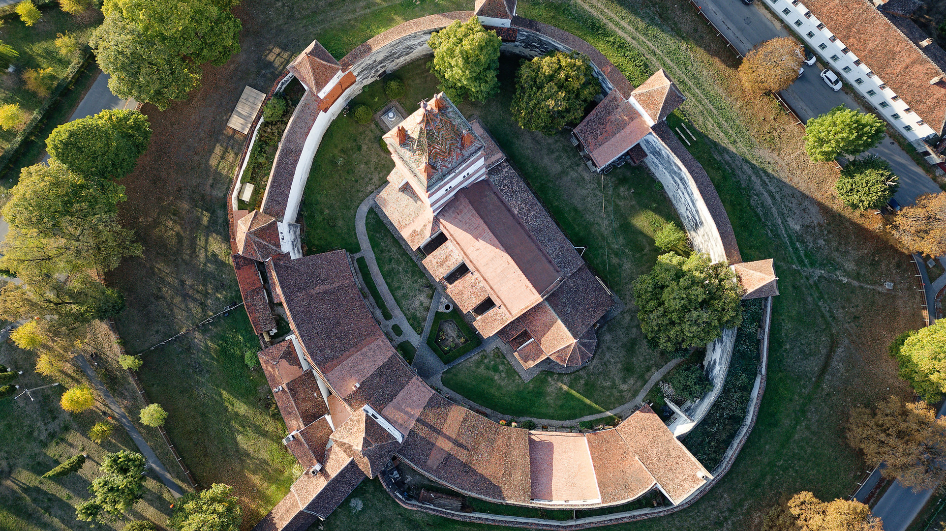 Kirchenburg in Honigberg bei Brasov, Siebenbürgen