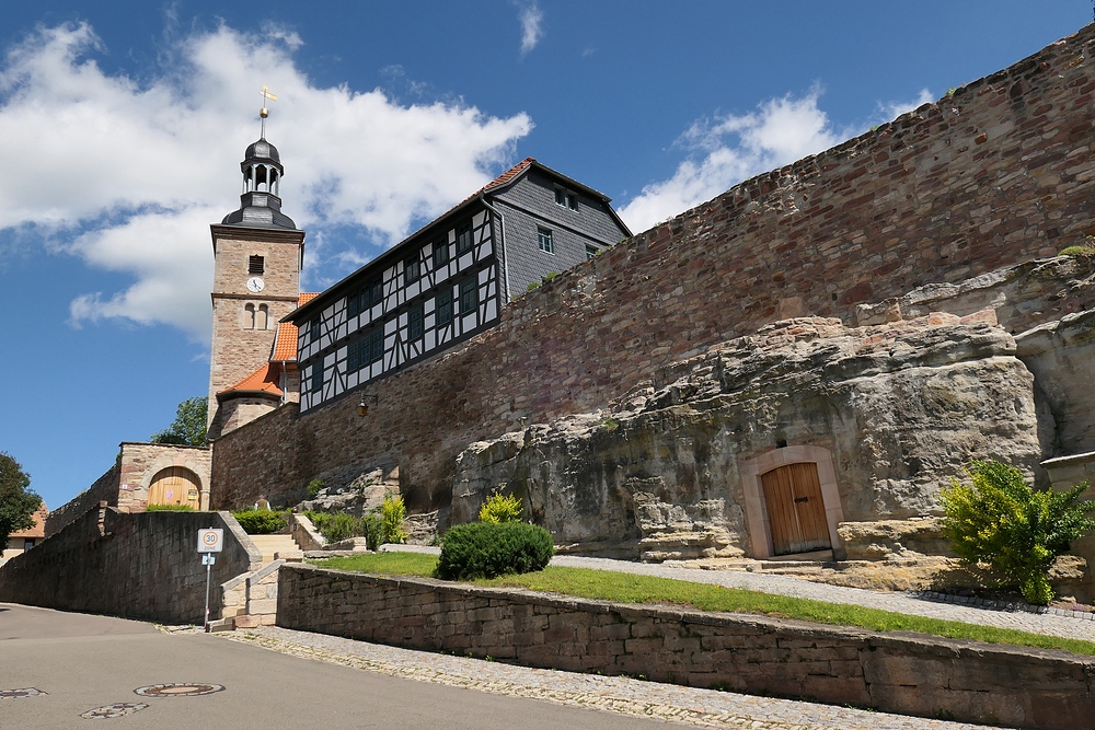 Kirchenburg Walldorf: Wo ein guter Wille ist, findet sich ein Weg 01