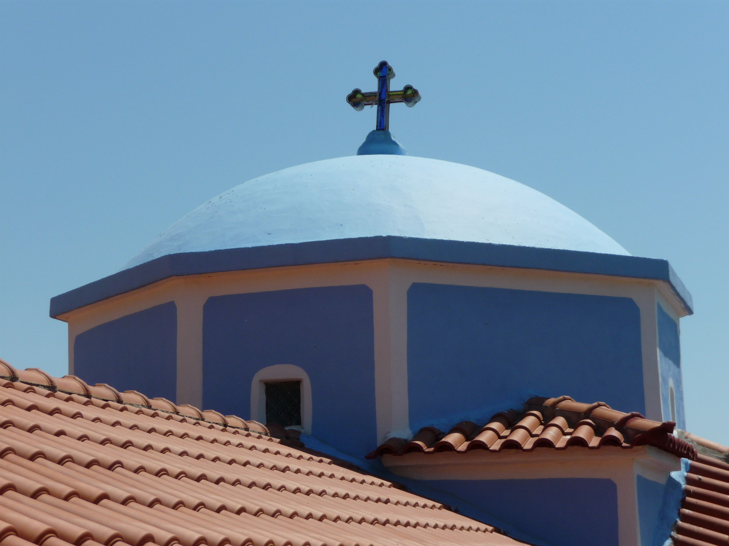 Kirchendach auf Samos