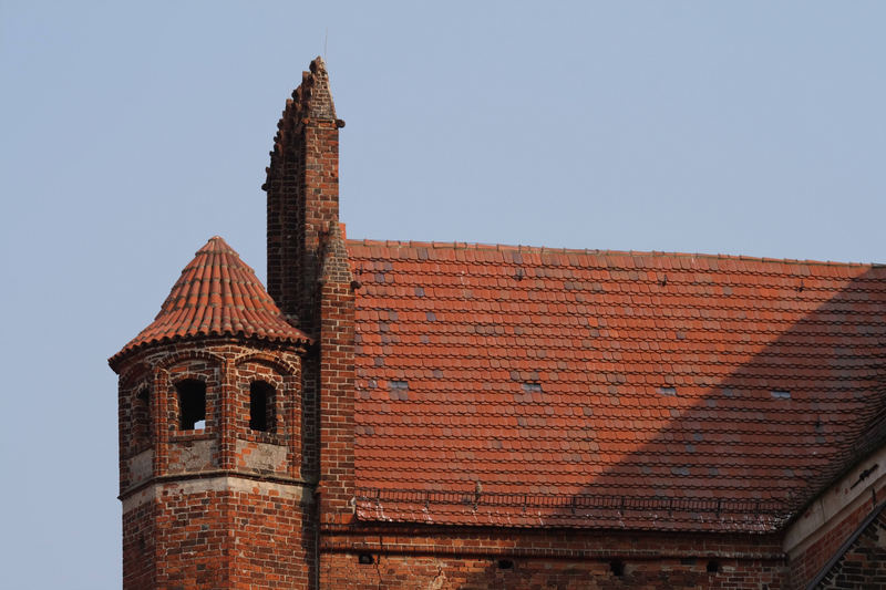 Kirchendach in Sachsen-Anhalt