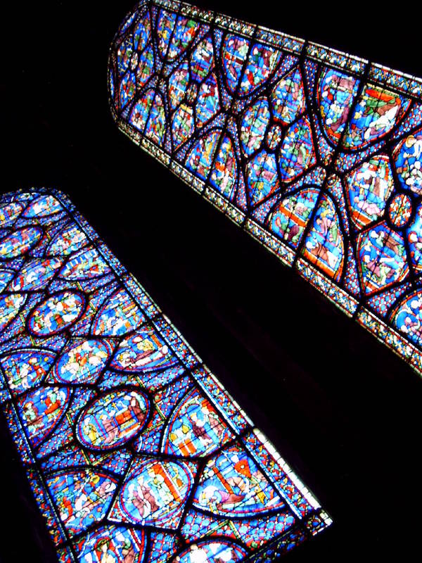 Kirchenfenster der "Cathédrale" von Chartres