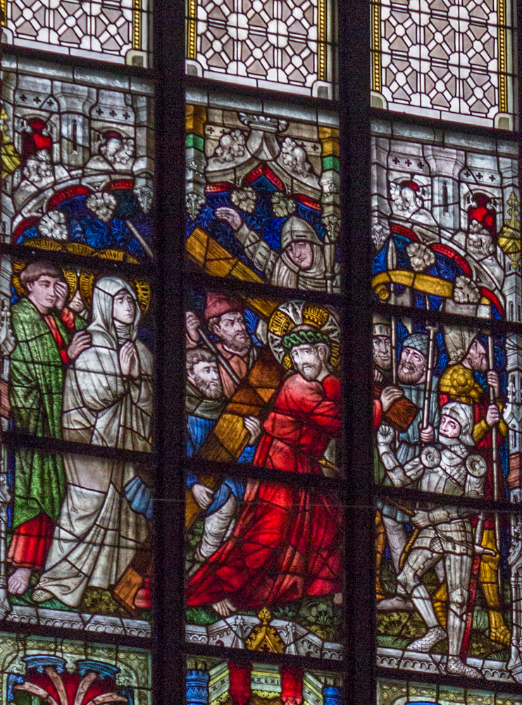 Kirchenfenster der Marktkirche in Hannover